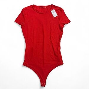NWT Abercrombie & Fitch Soft Matte Seamless Tee Bodysuit
